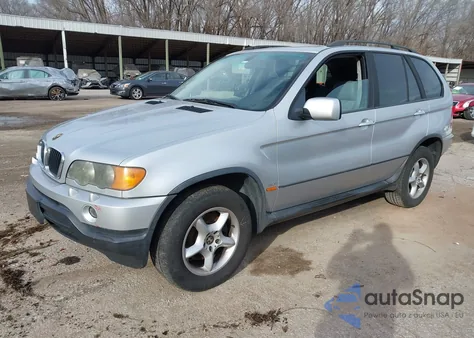 2003 BMW X5 3.0I z USA, uszkodzony, nr VIN 5UXFA53593LW24795